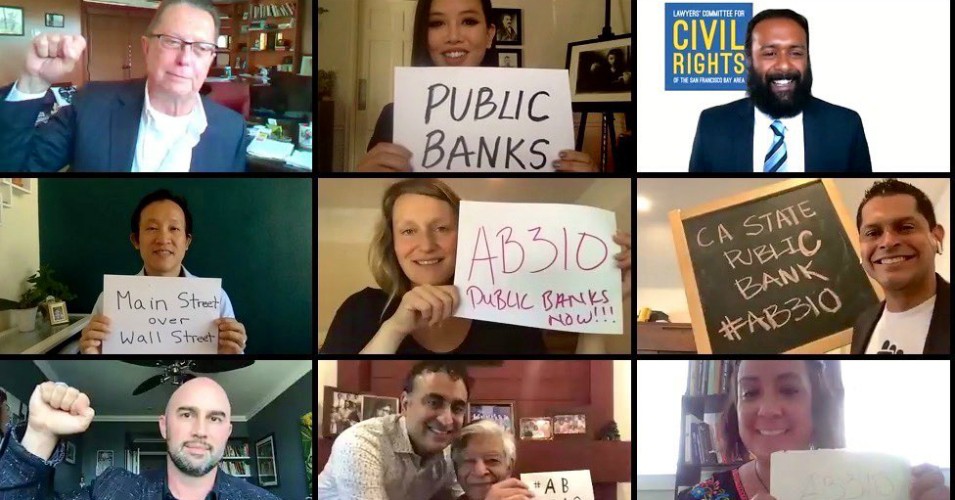 California Bill to Establish Nation’s Second Public Bank Applauded as ‘Historic Challenge to Wall Street Domination’