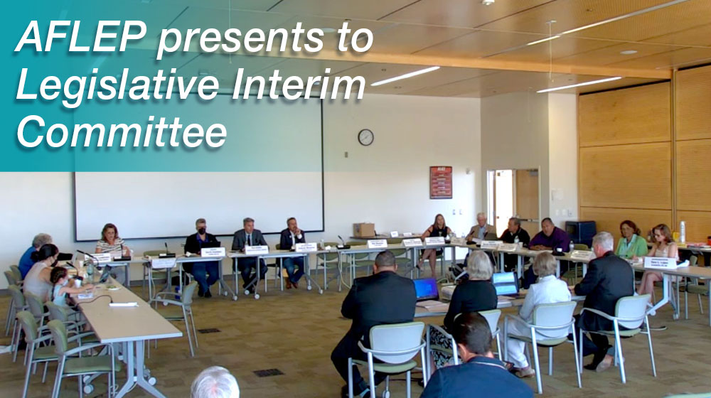 AFLEP Presents to NM Legislative Interim Committee